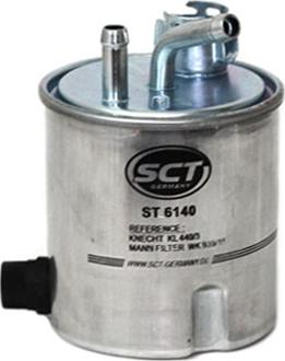 SCT-MANNOL ST 6140 - Filtro carburante autozon.pro