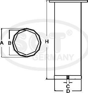 SCT-MANNOL SW 3879 - Filtro aria secondaria autozon.pro