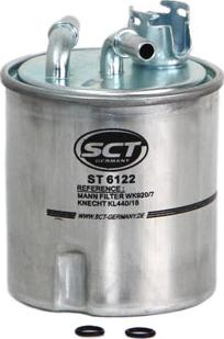 SCT-MANNOL ST 6122 - Filtro carburante autozon.pro