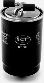 SCT-MANNOL ST 303 - Filtro carburante autozon.pro