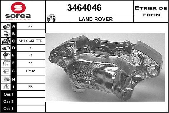 Sera 3464046 - Pinza freno autozon.pro