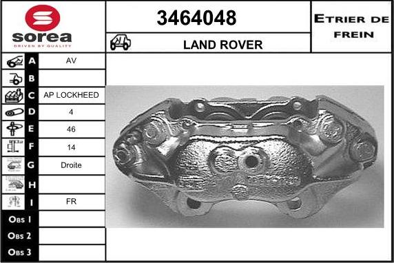 Sera 3464048 - Pinza freno autozon.pro