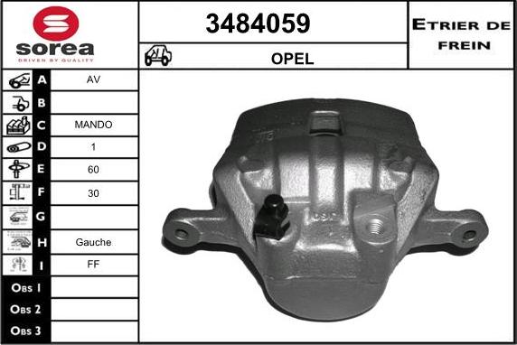 Sera 3484059 - Pinza freno autozon.pro