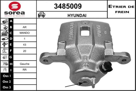 Sera 3485009 - Pinza freno autozon.pro