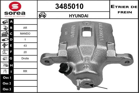 Sera 3485010 - Pinza freno autozon.pro