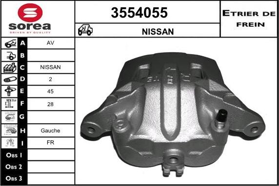 Sera 3554055 - Pinza freno autozon.pro