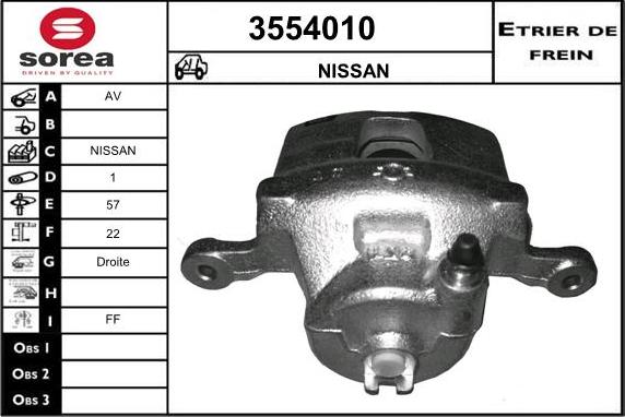 Sera 3554010 - Pinza freno autozon.pro