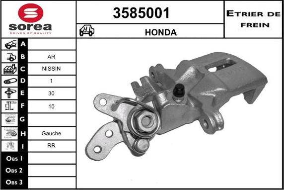 Sera 3585001 - Pinza freno autozon.pro