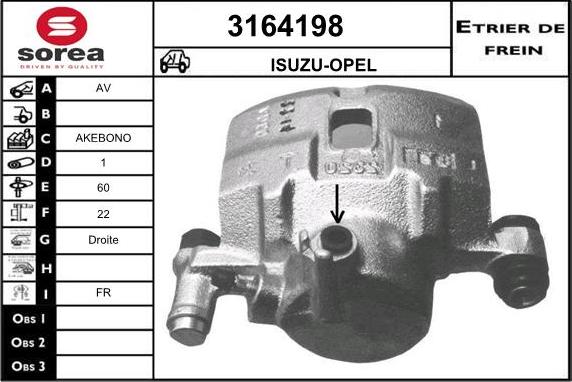 Sera 3164198 - Pinza freno autozon.pro