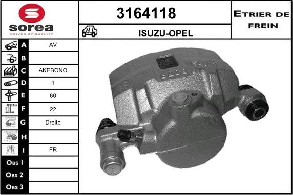 Sera 3164118 - Pinza freno autozon.pro