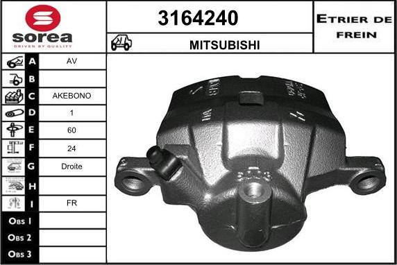 Sera 3164240 - Pinza freno autozon.pro