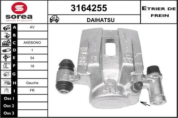 Sera 3164255 - Pinza freno autozon.pro