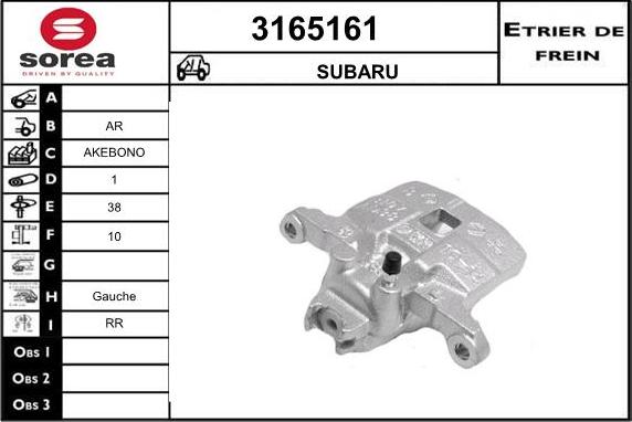 Sera 3165161 - Pinza freno autozon.pro