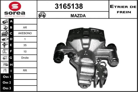 Sera 3165138 - Pinza freno autozon.pro