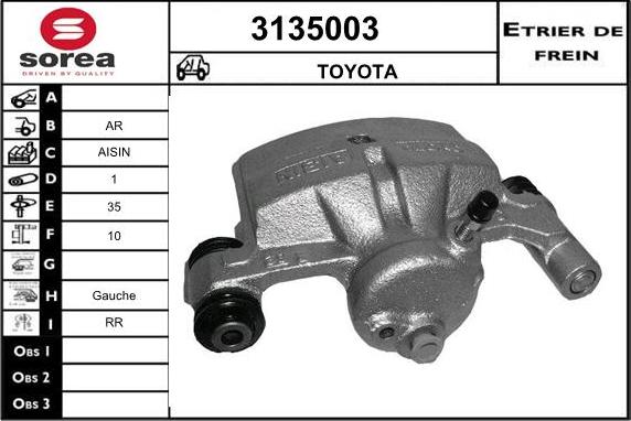 Sera 3135003 - Pinza freno autozon.pro