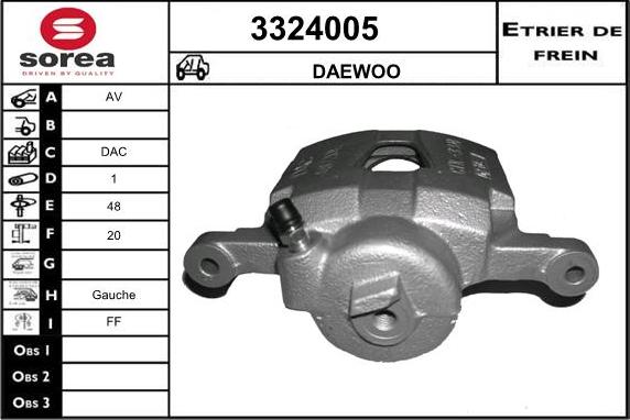 Sera 3324005 - Pinza freno autozon.pro