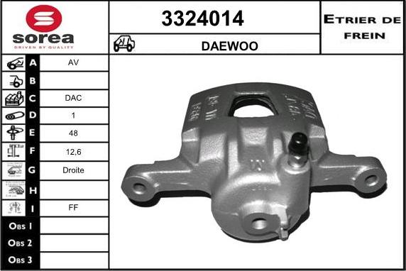 Sera 3324014 - Pinza freno autozon.pro