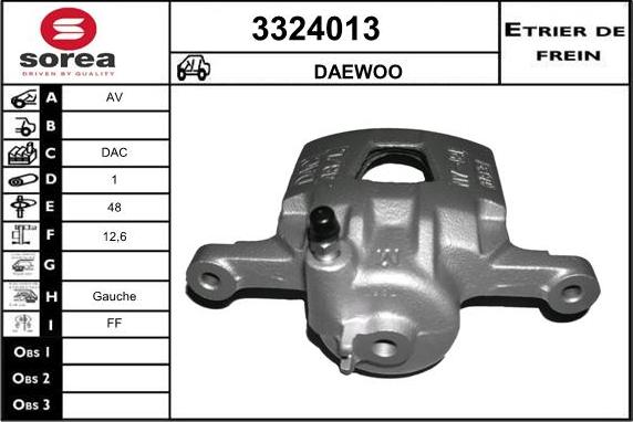 Sera 3324013 - Pinza freno autozon.pro