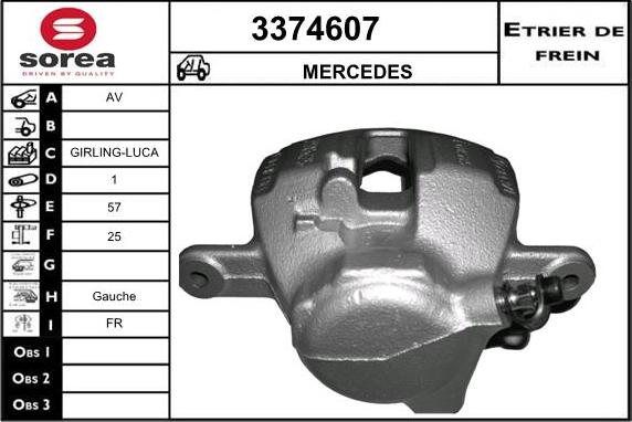 Sera 3374607 - Pinza freno autozon.pro