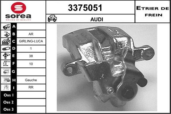 Sera 3375051 - Pinza freno autozon.pro