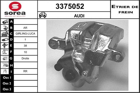 Sera 3375052 - Pinza freno autozon.pro