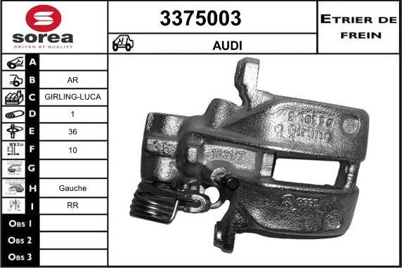 Sera 3375003 - Pinza freno autozon.pro