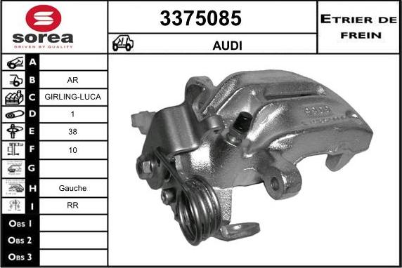 Sera 3375085 - Pinza freno autozon.pro