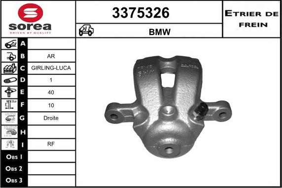 Sera 3375326 - Pinza freno autozon.pro