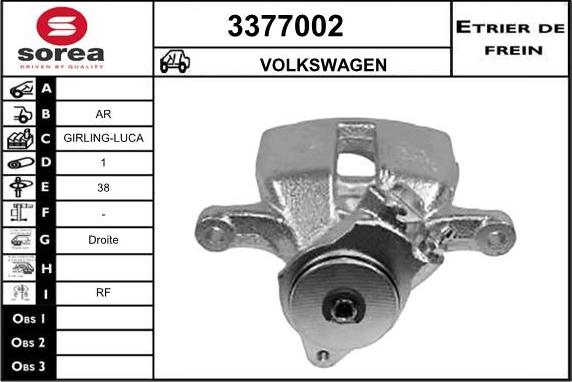 Sera 3377002 - Pinza freno autozon.pro