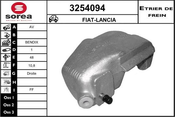 Sera 3254094 - Pinza freno autozon.pro