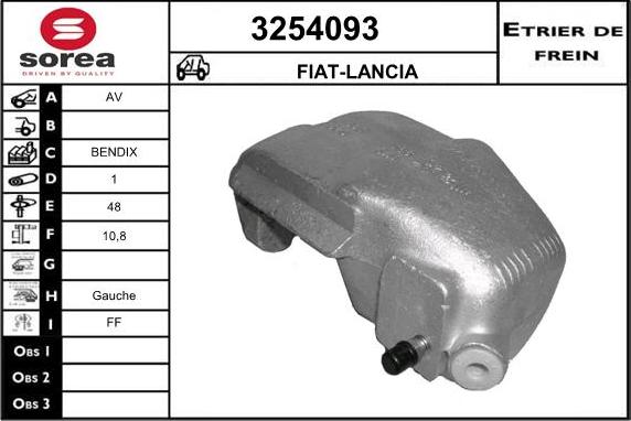 Sera 3254093 - Pinza freno autozon.pro