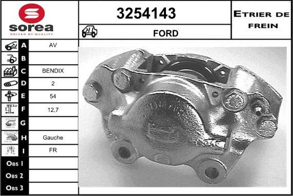 Sera 3254143 - Pinza freno autozon.pro