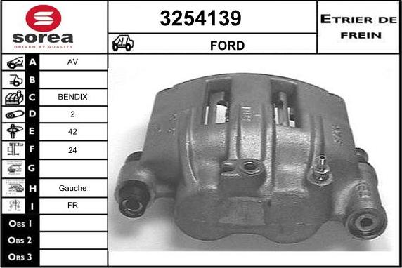 Sera 3254139 - Pinza freno autozon.pro