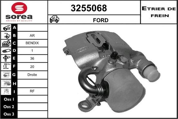 Sera 3255068 - Pinza freno autozon.pro