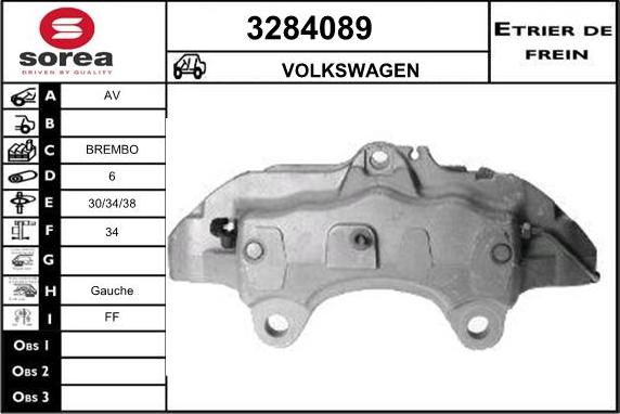 Sera 3284089 - Pinza freno autozon.pro