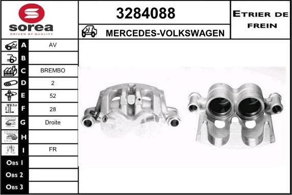 Sera 3284088 - Pinza freno autozon.pro