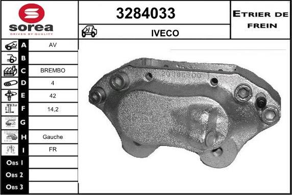 Sera 3284033 - Pinza freno autozon.pro