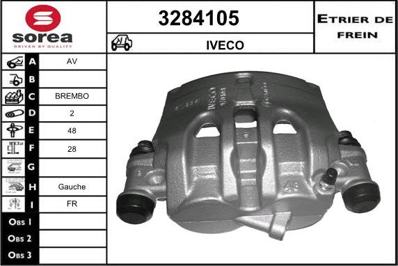 Sera 3284105 - Pinza freno autozon.pro