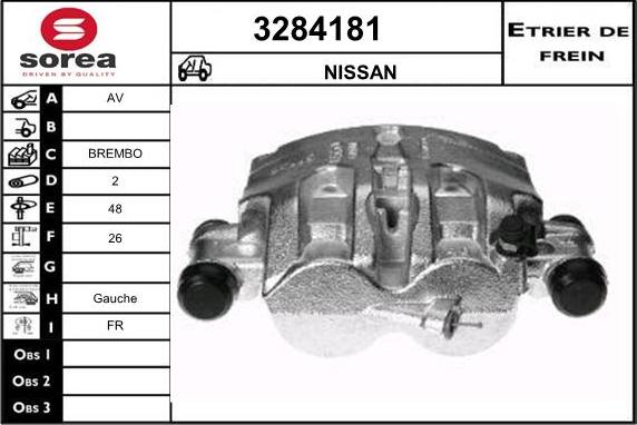 Sera 3284181 - Pinza freno autozon.pro