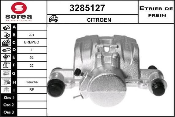 Sera 3285127 - Pinza freno autozon.pro