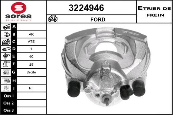 Sera 3224946 - Pinza freno autozon.pro