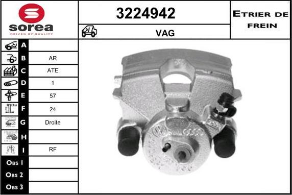 Sera 3224942 - Pinza freno autozon.pro