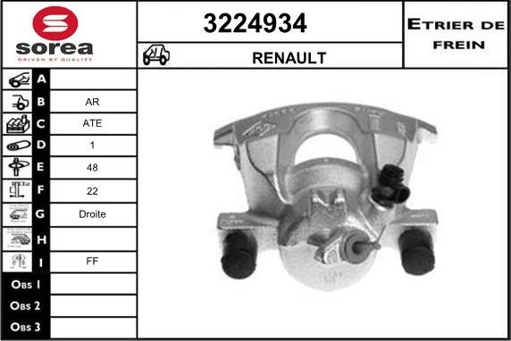 Sera 3224934 - Pinza freno autozon.pro