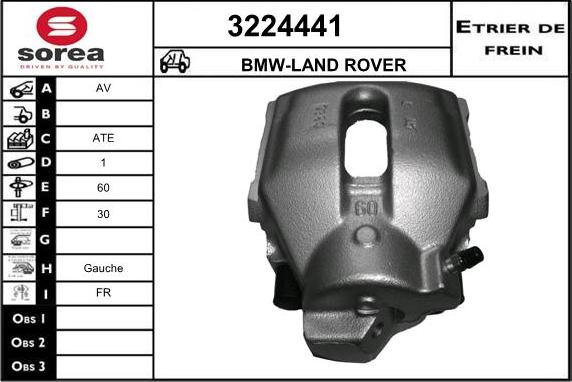 Sera 3224441 - Pinza freno autozon.pro