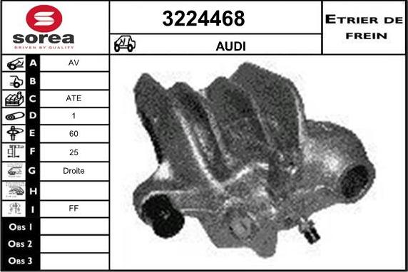 Sera 3224468 - Pinza freno autozon.pro