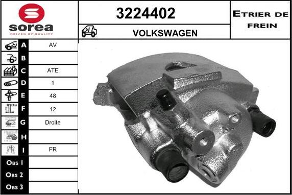 Sera 3224402 - Pinza freno autozon.pro