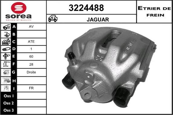 Sera 3224488 - Pinza freno autozon.pro