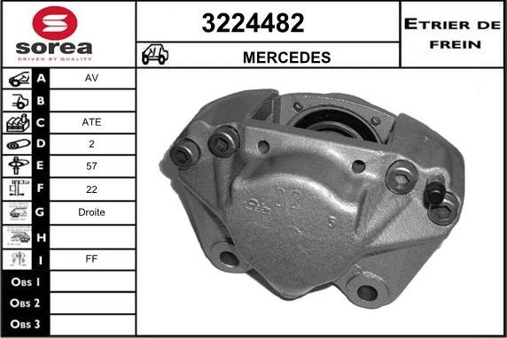 Sera 3224482 - Pinza freno autozon.pro