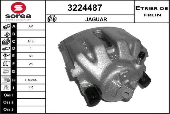 Sera 3224487 - Pinza freno autozon.pro