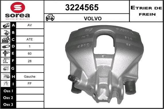 Sera 3224565 - Pinza freno autozon.pro